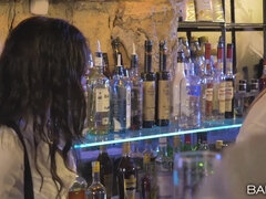 Trouble On Tap Part 1 - Kristof Cale has public bar sex with sexy busty bartender girl