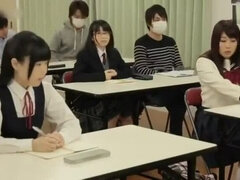 Sugar Japanese gal is pissing behind the camera