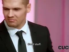 Blond, Man die toekijkt, Hd, Man, Doordringend, Kousen, Tatoeage, Vrouw