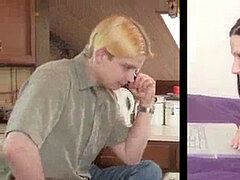 아마추어, 오랄섹스, 흑갈색 머리, 핸드잡, 청소년