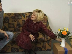 German Granny Ilse Fucks Son-In-Law Hardcore - Family Taboo Sex