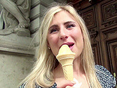 GERMAN SCOUT - blonde teenager LINDSAY BEI SPONTAN CAST GEFICKT