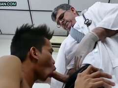 Amateur, Anal, Médico, Fetiche, Gay, Guantes, Flaco, Uniforme