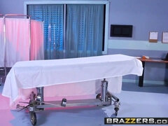 医者, Hd, ヒール, 看護婦, 叫ぶ, ストッキング, 三人, ユニフォーム