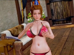 Enchanting Christmas Lovemaking in Dark Magic #47 with a Teen Beauty!