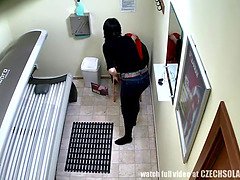 Amatorka, Palcówka, Masturbacja, Publiczny, Rzeczywistość, Solarium, Solo, Podglądacz