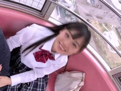 Enthousiasteling, Pijpbeurt, Harig, Handbeurt, Japaans, Orgasme, Kut duiken, Tieten likken