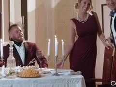 Tekintélyes didik, Szőke, Pár, Pénisz, Kutya póz, Kézimunka, Nyalás, Rövid haj