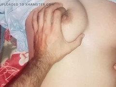 크고 아름다운 여자, 큰 엉덩이, 남자친구, 커플, 핑거링, 핸드잡, 인도인, 라티나