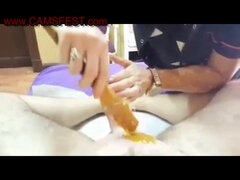 Amatoriale, Tette grandi, Pompino, Schizzo di sborra, Pisello, Sega, Figa, Ragazza