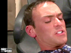 Anal, Slikke rumpe, Kukk suging, Homofil, Hardcore, Kontor, Realitet