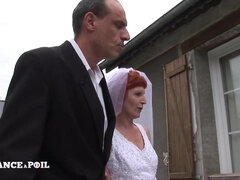 Hairy Mature Bride Gets Her Arse Pound Hard Fuck