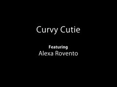 Alexa Rovento curvy babe hot solo