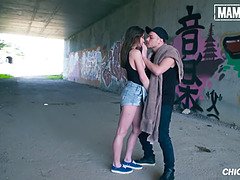 Wild Girl Evelina Darling Loves Getting Fucked In Public