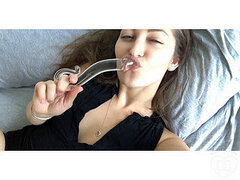 Hembra, Masturbación, Orgasmo, Bajo la falda