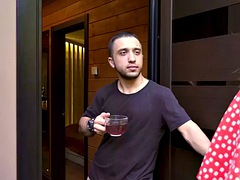 フェラチオ, エロ熟女, ハードコア, なめる, 熟年, サウナ, 剃毛