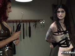 Rumpa, Bdsm, Svart, Bondage, Femdom, Lesbisk, Älskarinna, Slav