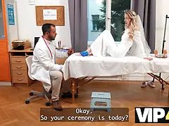 Blond, Utroskap, Doktor, Hd, Skrikende, Pupper, Uniform