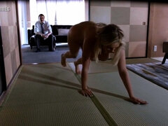 K.T. training - busty blonde in collar gets dominated & trained like doggie