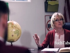 デカパイ, 脅迫, エクストリーム, グループ, ハードコア, 巨大, ラフ, 教師