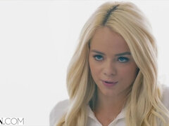 Bionda, Pompino, Coppia, Schizzo di sborra, Tette naturali, Pornostar, Magra, Tette