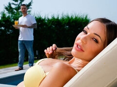 Anal, Stora tuttar, Avsugning, Fingering, Slick, Underkläder, Utomhus, Fitta