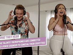 Grosser arsch, Grosse titten, Blasen, Hd, Küssen, Rotschopf, Hoch, Titten