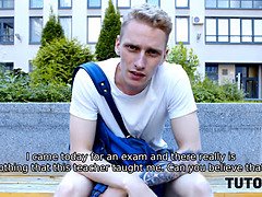 Blond, Pijpbeurt, Oudere vrouw, Sperma, Hd, Rijpe lesbienne, Moeder die ik wil neuken, Kousen