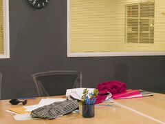 Whitney Wright play with sexy app to vibrating butt plug on phone of Kenzie Taylor, and they have a great sex later